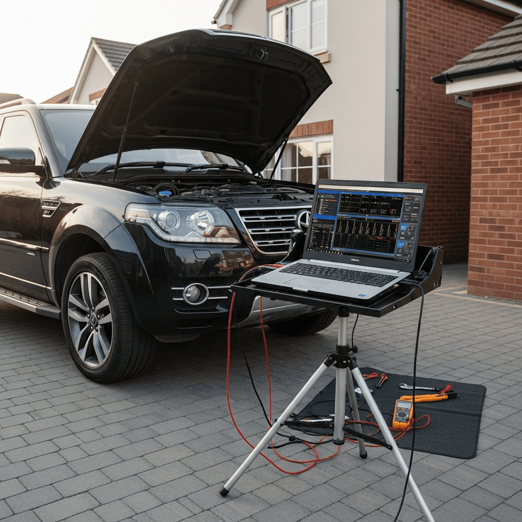 DPF diagnostic specialist working in Solihull